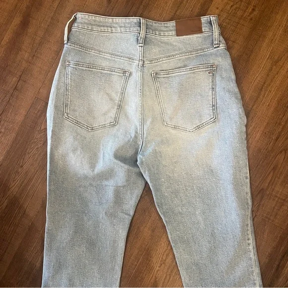 Madewell Light Wash Straight Leg Jeans - Picture 5 of 11